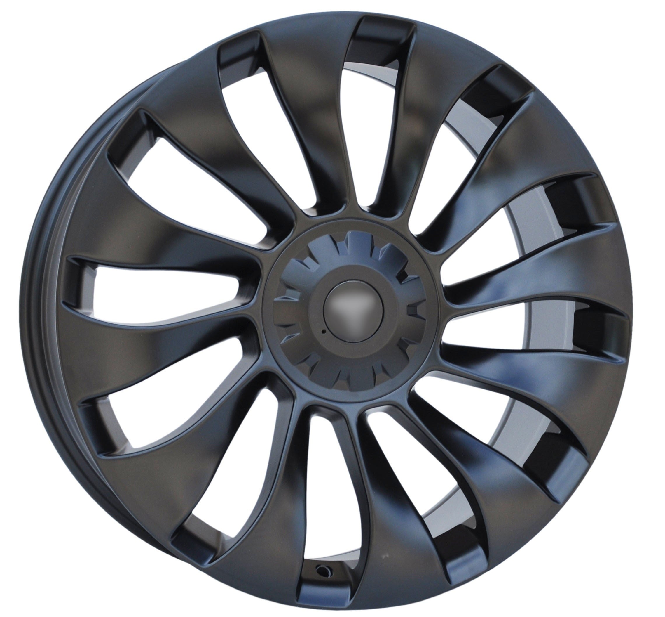 PDW YS214 Alufælge 18" 5x114.3 ET38 – Sort (sæt á 4)
