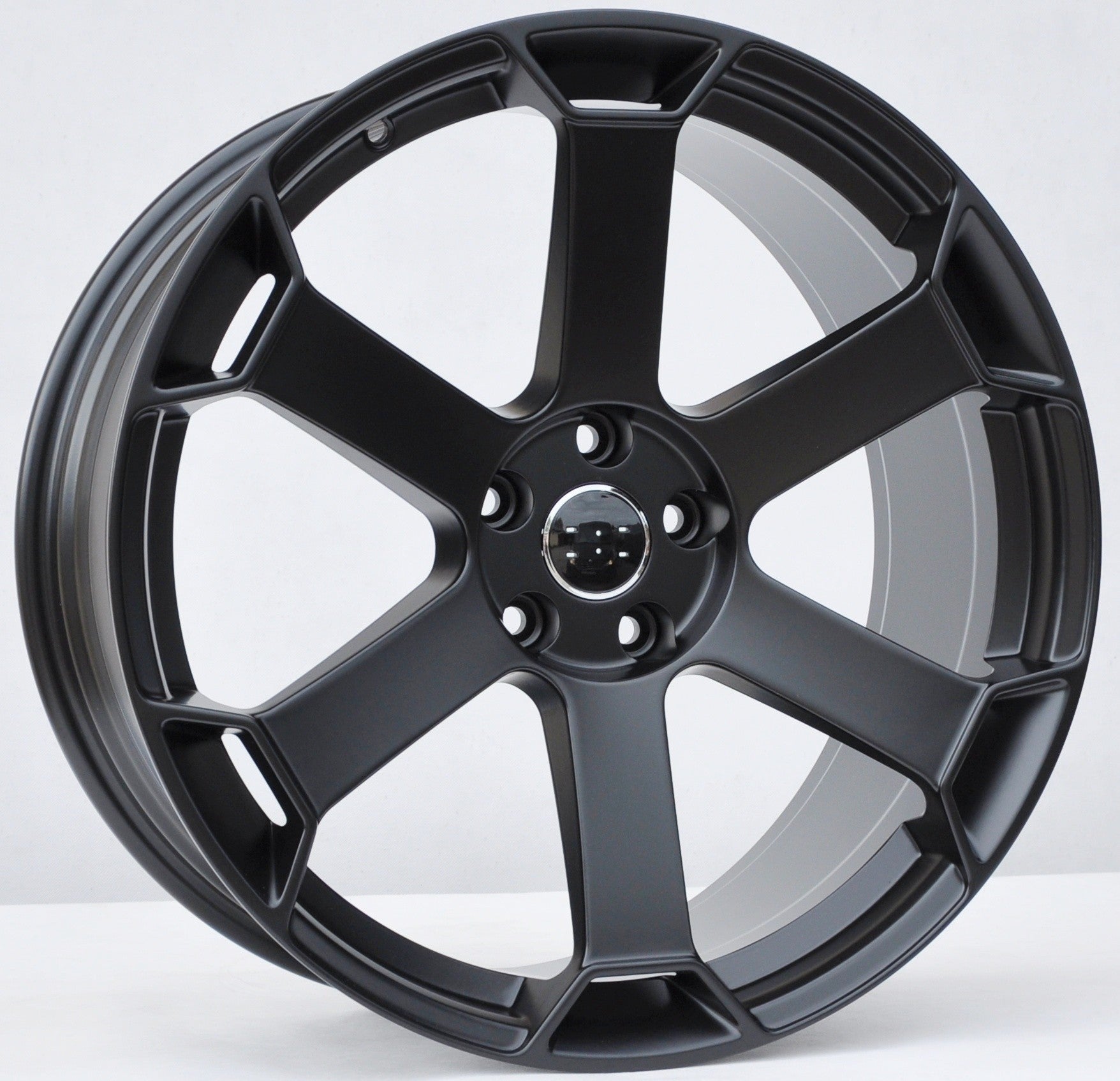 PDW 6149 Alufælge 22" 5x112 ET25 – Sort półmat (sæt á 4)