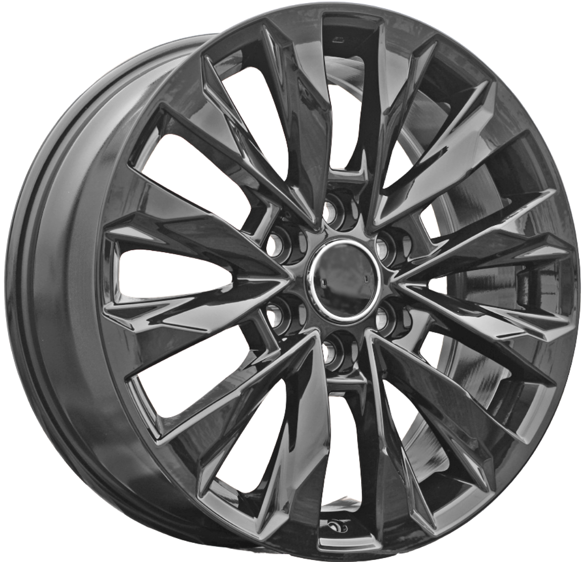 PDW 0185 Alufælge 20" 6x139.7 ET45 – Sort (sæt á 4)