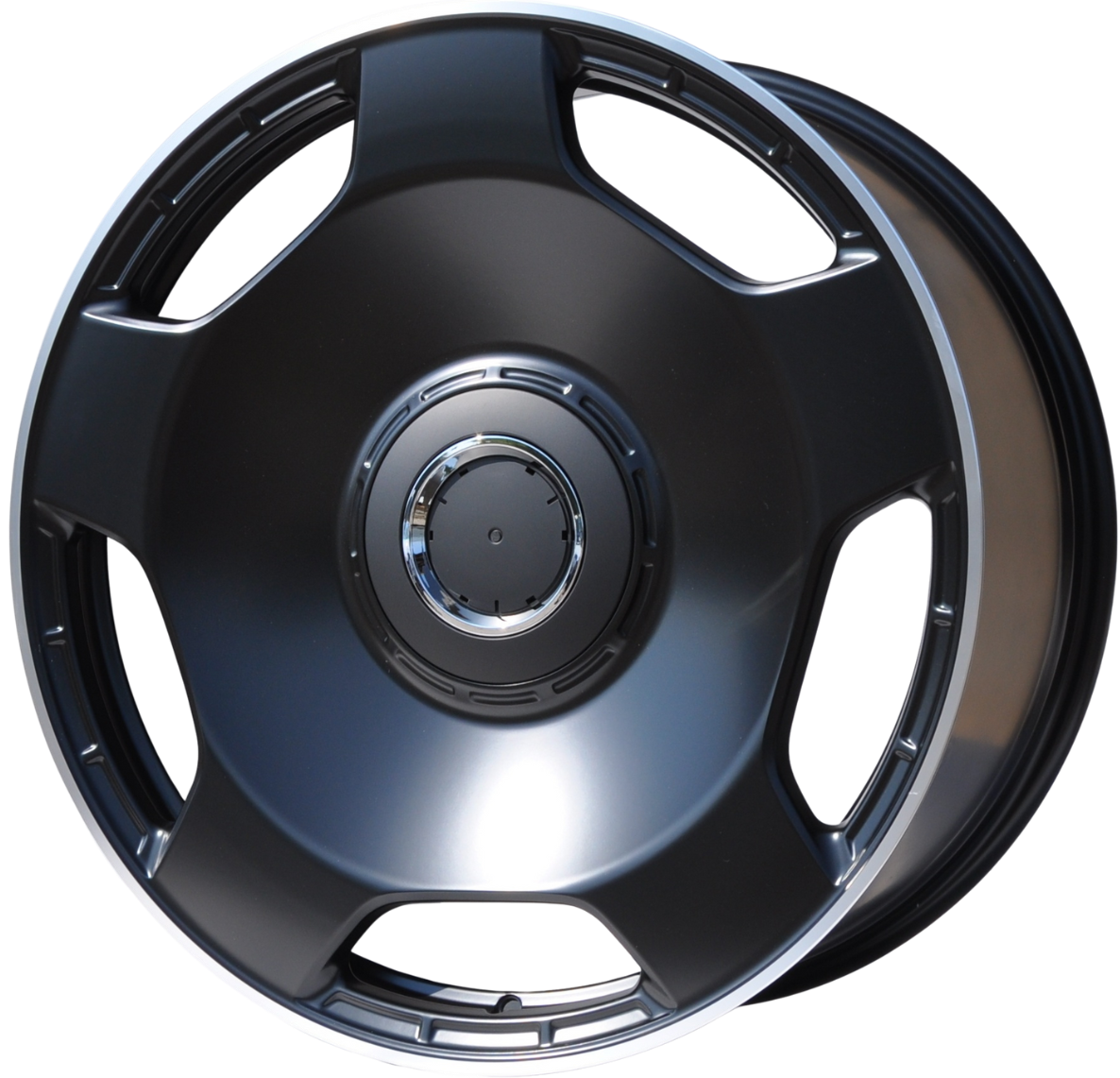 PDW 5133 Alufælge 22" 5x112 ET46 – Sort półmat (sæt á 4)