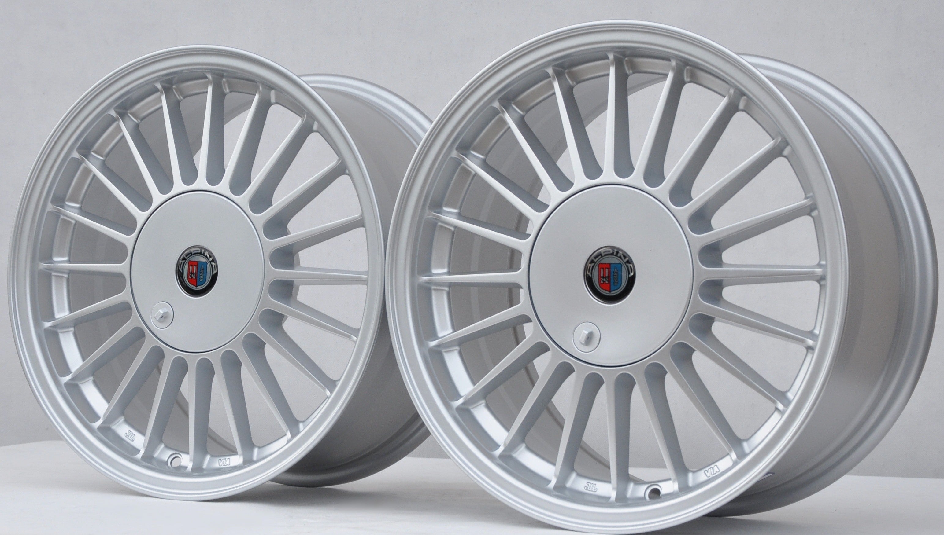 PDW XF090 Alufælge 16" 4x100 ET25 – Sølv (sæt á 4)