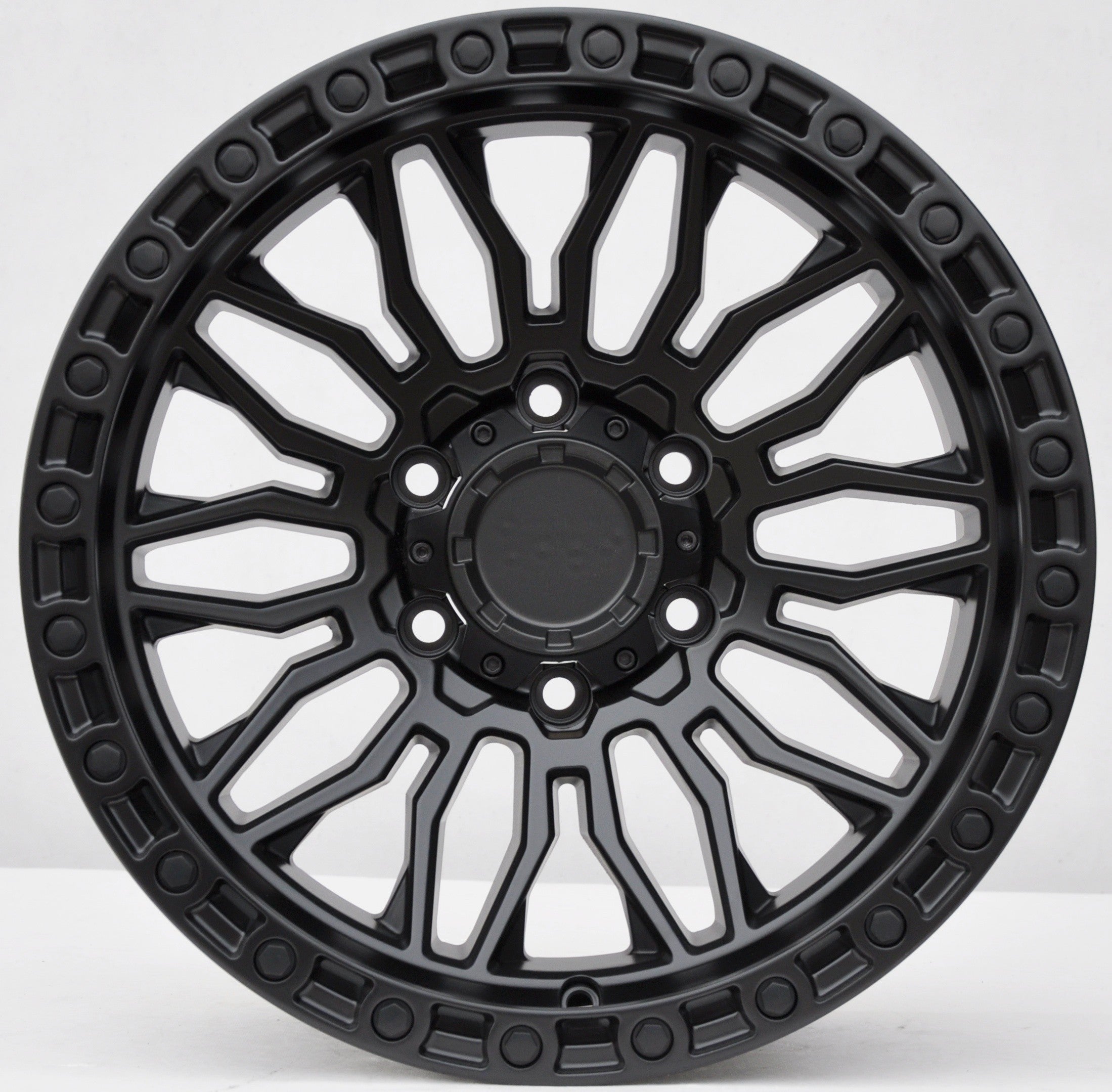 PDW 975 Alufælge 17" 6x139.7 ET0 – Sort mat (sæt á 4)