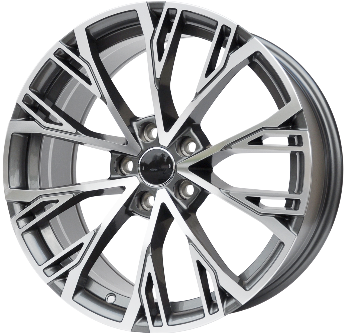 PDW 5170/960 Alufælge 18" 5x112 ET40 – Poleret/grafit (sæt á 4)