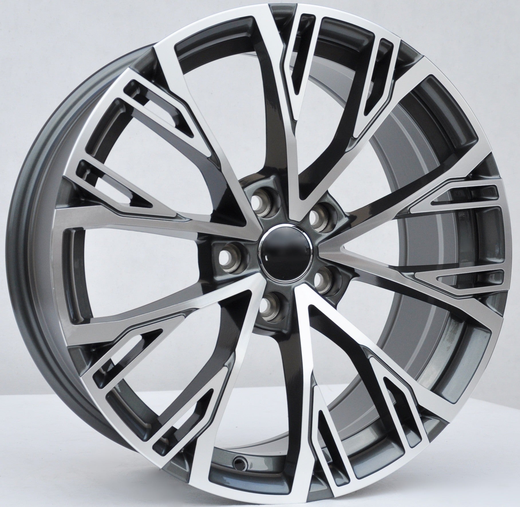 PDW 5170/960 Alufælge 18" 5x112 ET40 – Poleret/grafit (sæt á 4)