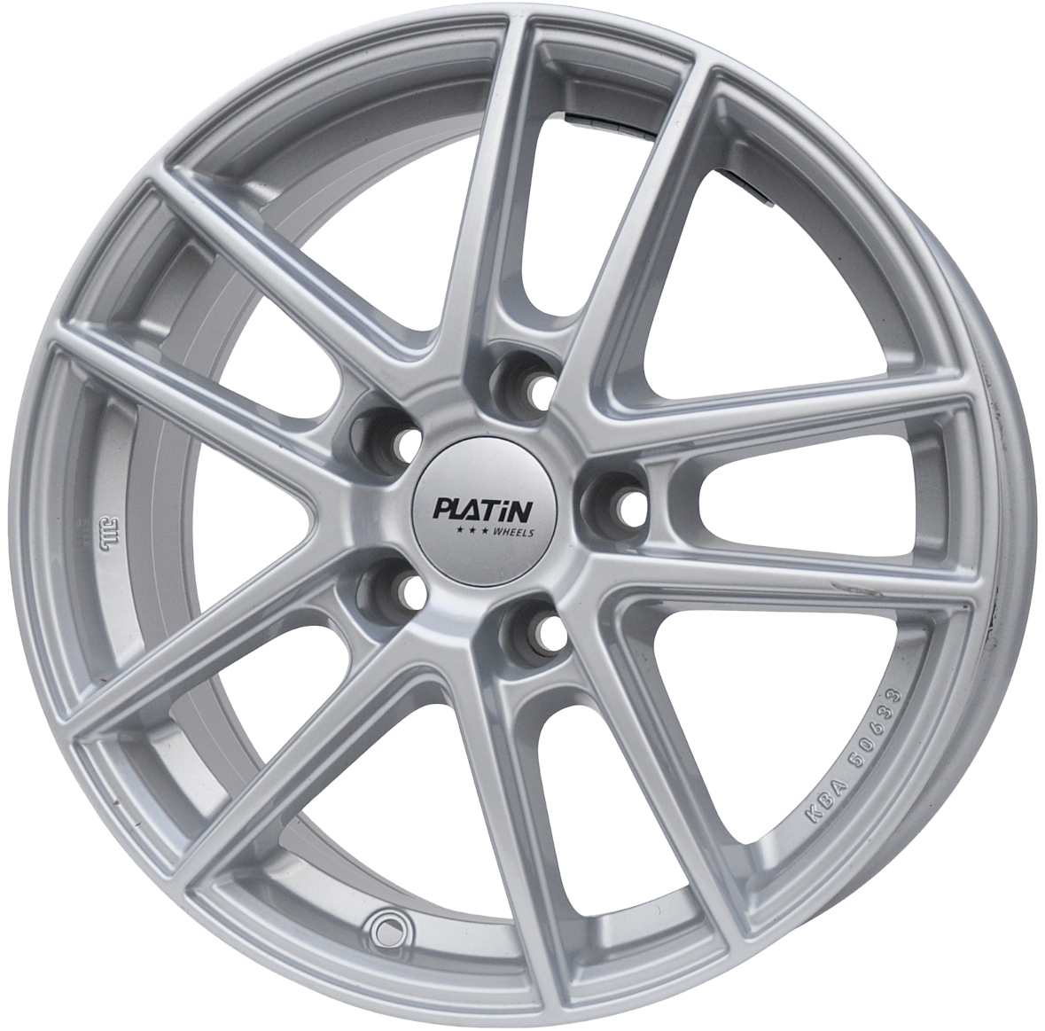 Platin slmx1/kba50633 Alufælge 16" 5x112 ET38 – Sølv (sæt á 4)
