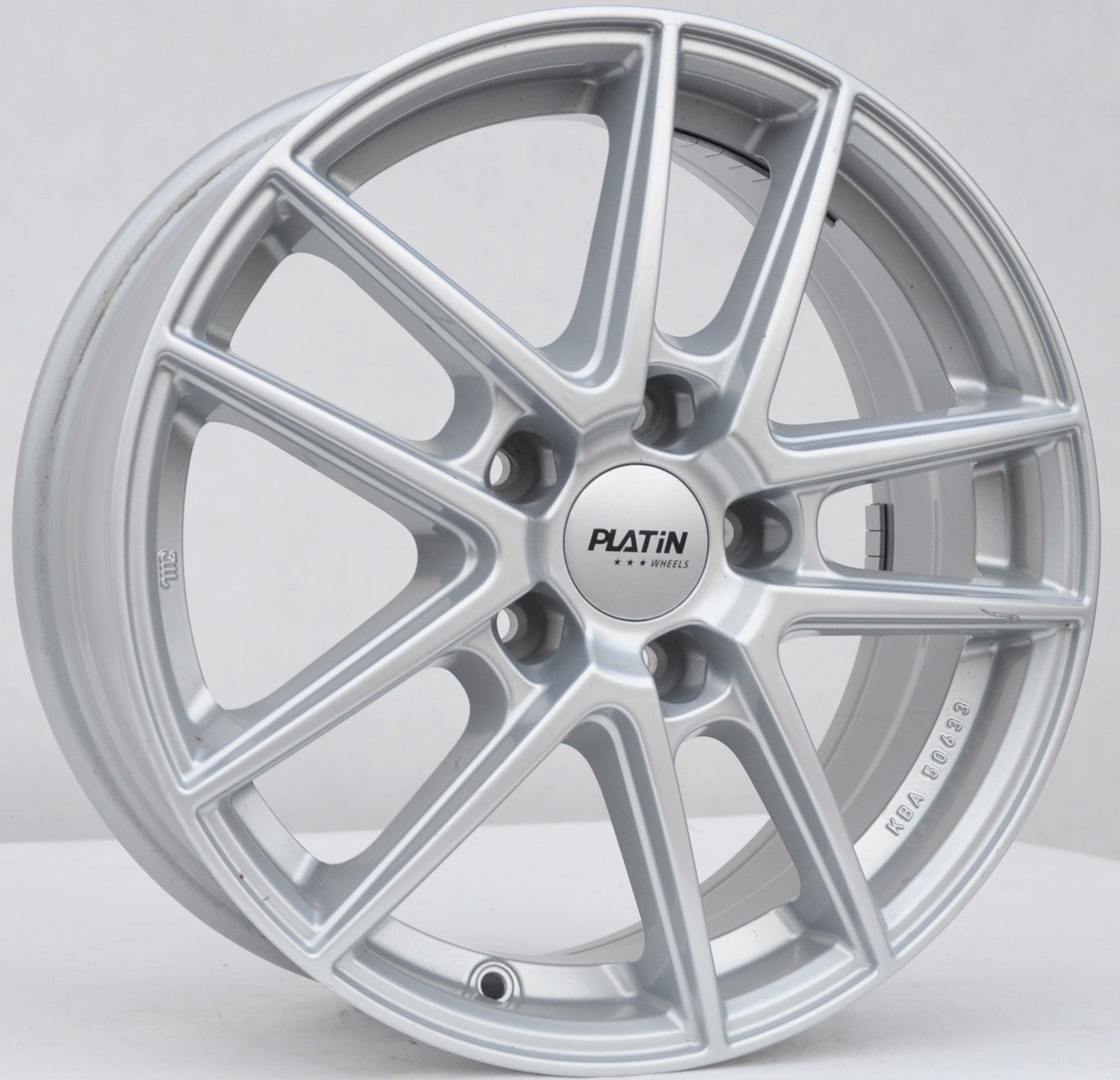 Platin slmx1/kba50633 Alufælge 16" 5x112 ET38 – Sølv (sæt á 4)
