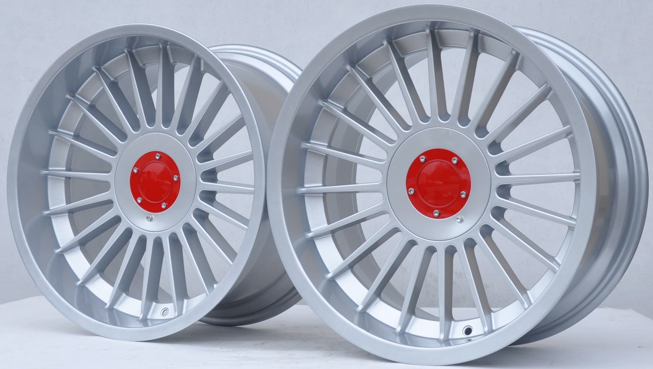 PDW FBX257 Alufælge 18" 5x120 ET15 – Sølv (sæt á 4)