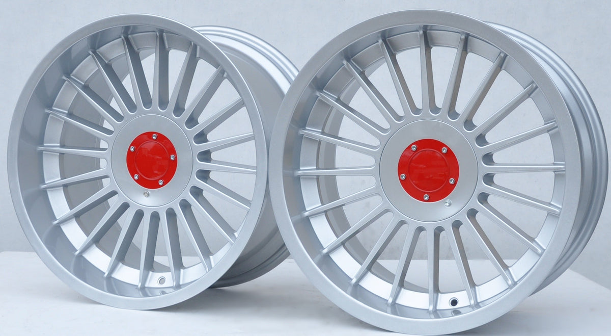 PDW FBX257 Alufælge 18" 5x120 ET15 – Sølv (sæt á 4)