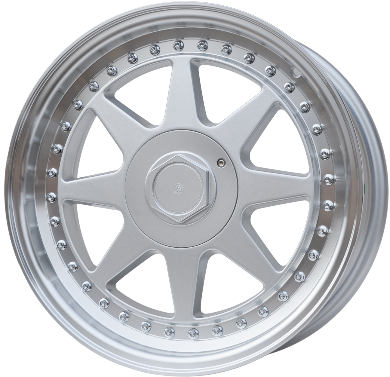 PDW 7905 Alufælge 17" 5x112 ET35 – Poleret/sølv (sæt á 4)