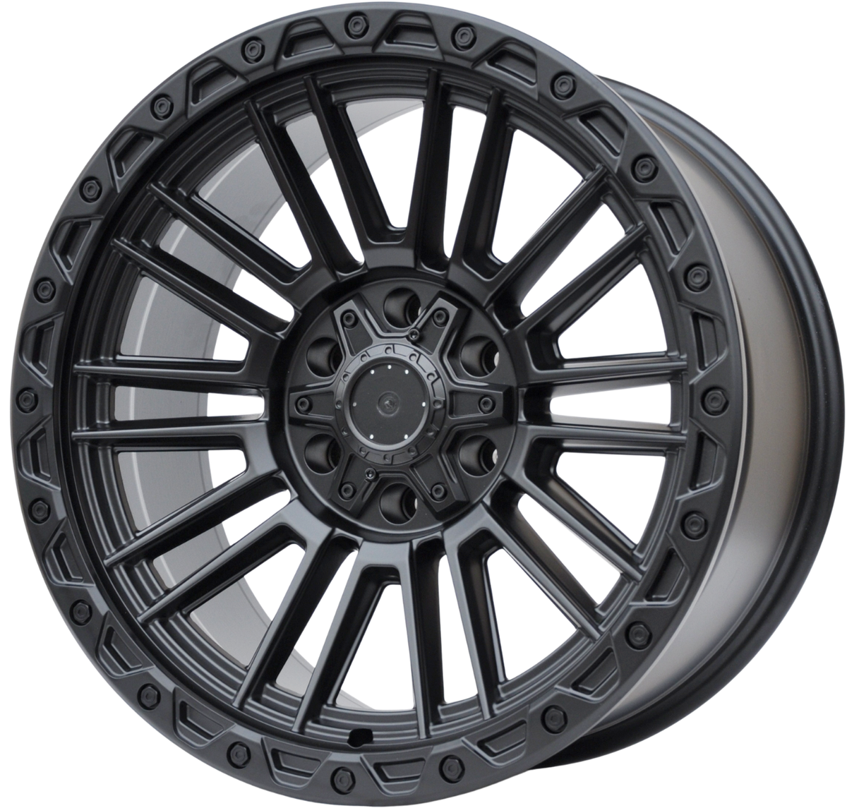 PDW 1892 Alufælge 20" 9,5J 6x139.7 ET1 – Sort halvmat (sæt á 4)