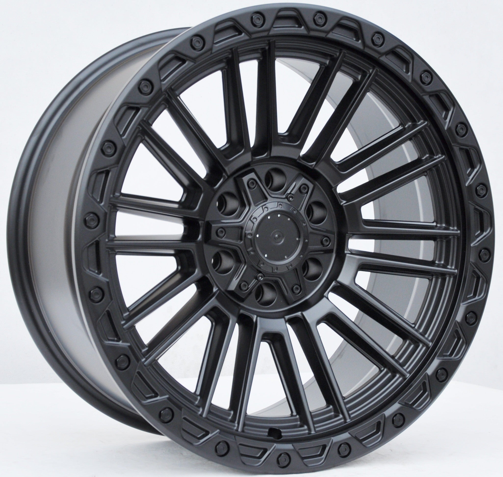 PDW 1892 Alufælge 20" 6x139.7 ET1 – Sort półmat (sæt á 4)