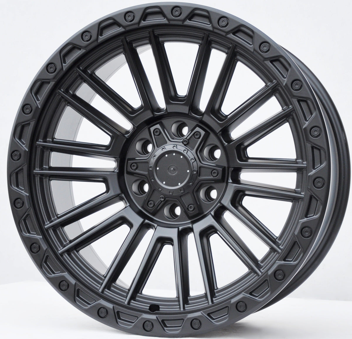PDW 1892 Alufælge 20" 9,5J 6x139.7 ET1 – Sort halvmat (sæt á 4)