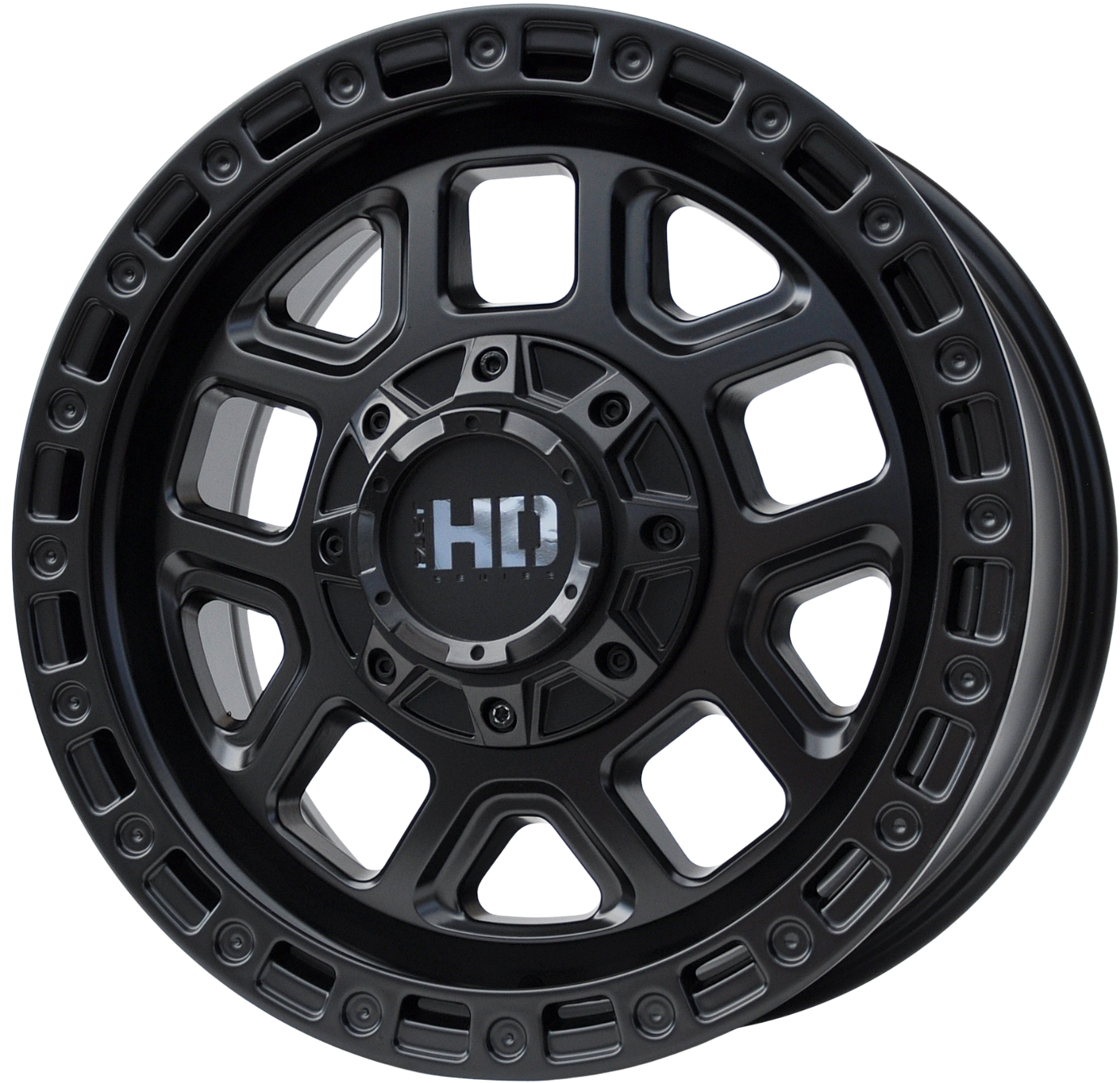 PDW 1375 Alufælge 17" 5x127 ET30 – Sort (sæt á 4)