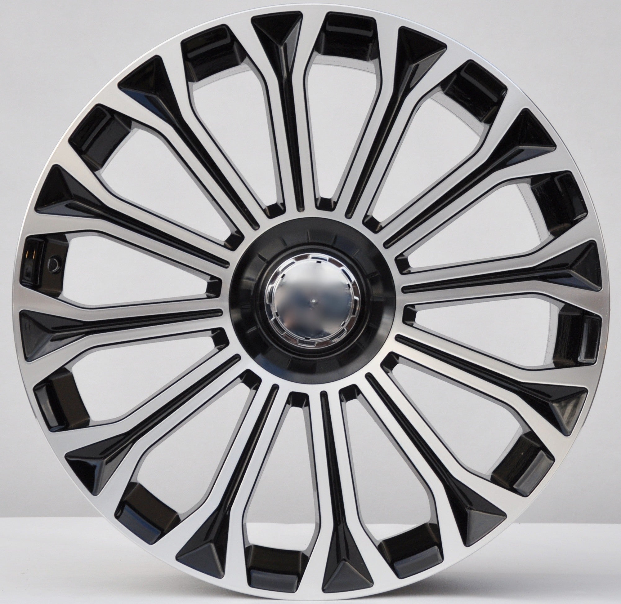 PDW FBX003/3153 Alufælge 20" 5x112 ET36 – Poleret/sort (sæt á 4)
