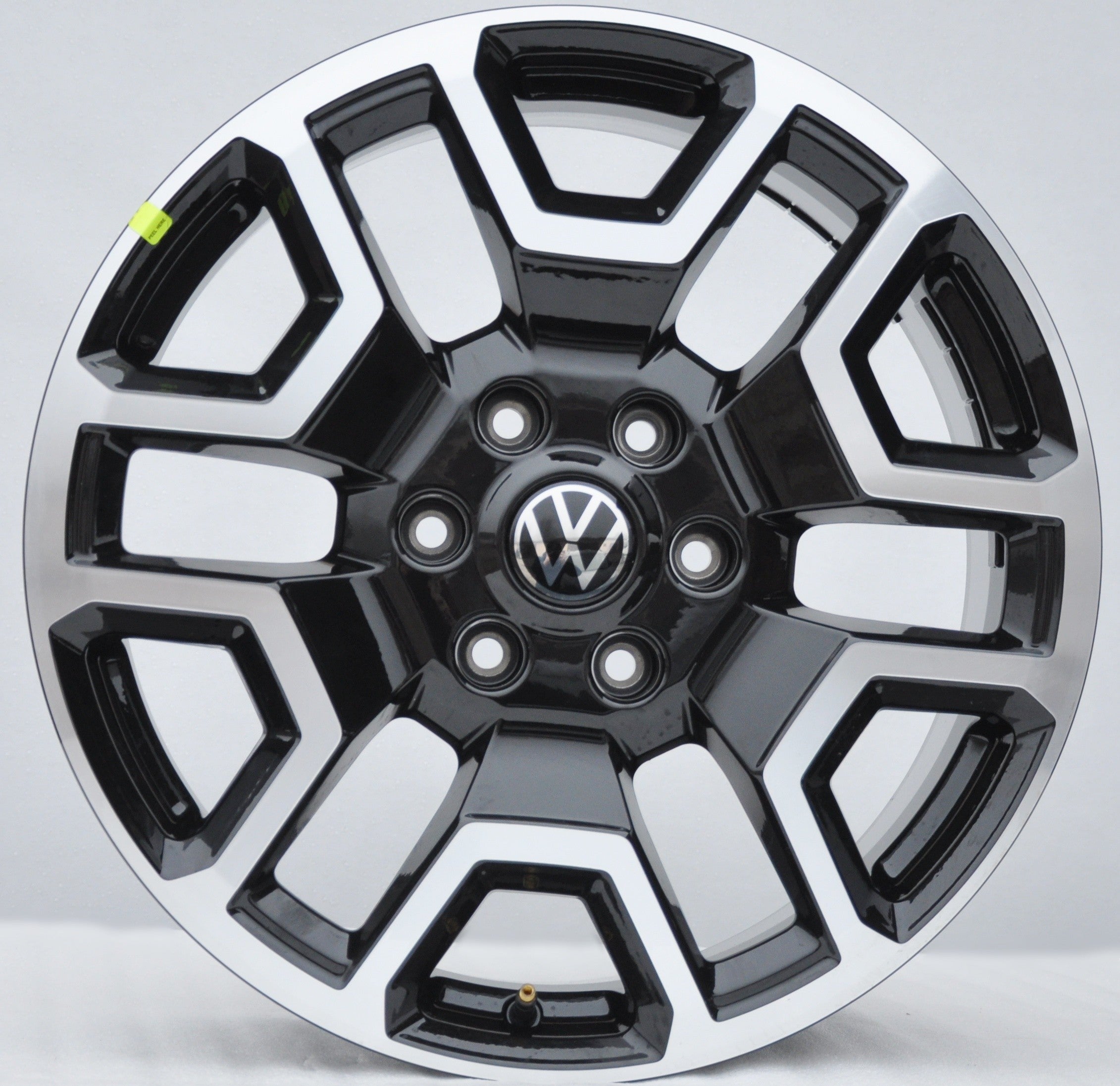 Volkswagen (oryginalne OEM) n1xc-1007-c1b Alufælge 20" 6x139.7 ET55 – Poleret/sort (sæt á 4)