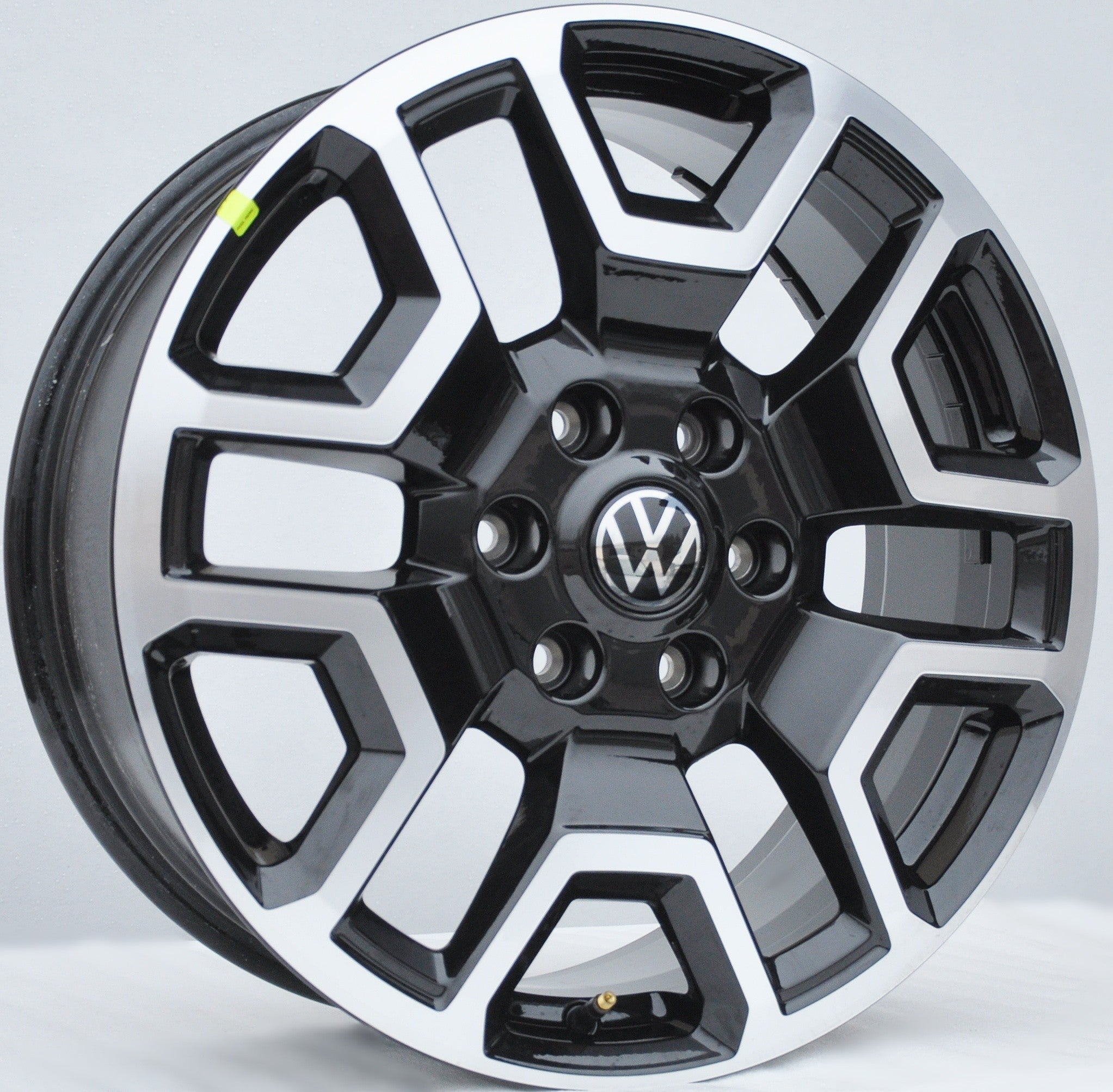 Volkswagen (oryginalne OEM) n1xc-1007-c1b Alufælge 20" 6x139.7 ET55 – Poleret/sort (sæt á 4)