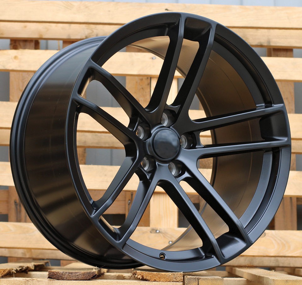 PDW 5599 Alufælge 20" 5x115 ET18 – Sort półmat (sæt á 4)