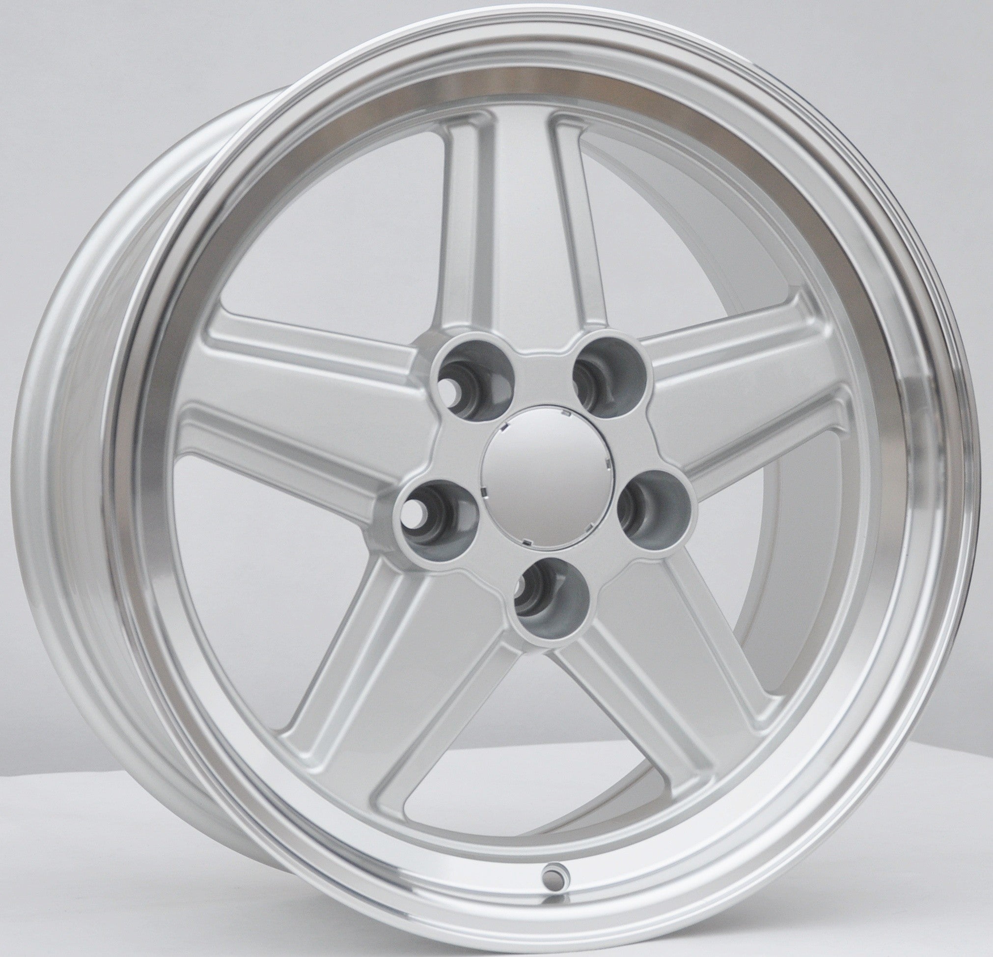 PDW 5938 Alufælge 17" 5x112 ET19 – Poleret/sølv (sæt á 4)