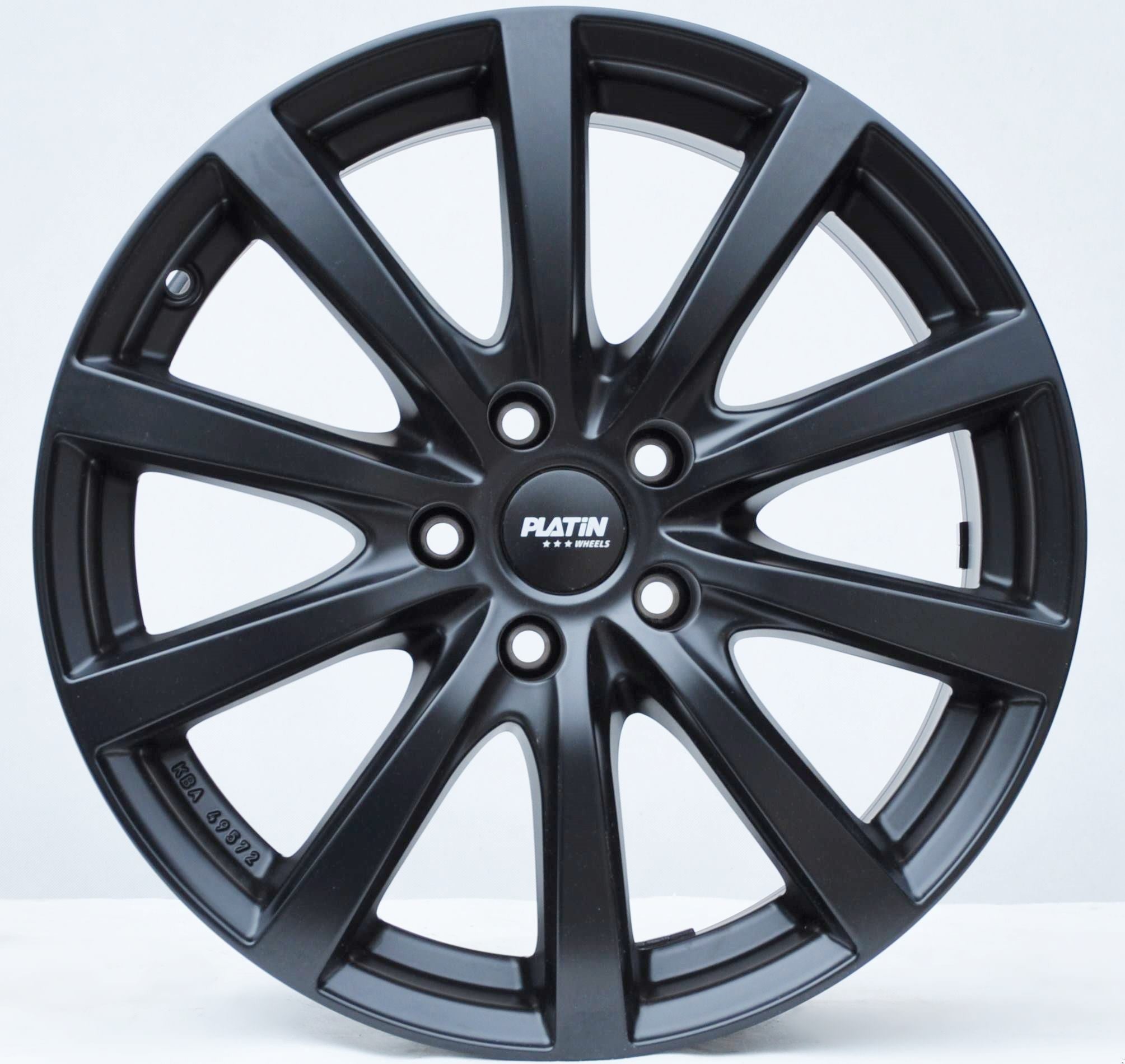 Platin xxg/kba49572 Alufælge 18" 5x120 ET35 – Sort (sæt á 4)