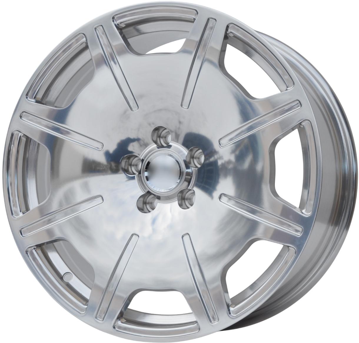 PDW FBX036 Alufælge 19" 5x112 ET28 – Całkowicie polerowany (sæt á 4)