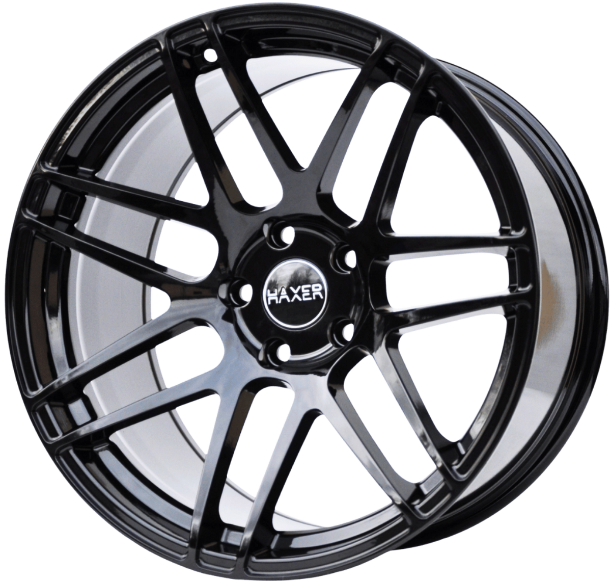 Haxer HX020 Alufælge 19" 9/10J 5x120 ET20 – Blank sort perleeffekt (sæt á 4)