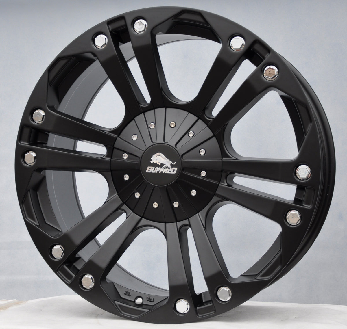 Toro Corsa 778 Alufælge 18" 6x139.7 ET-12 – Sort (sæt á 4)