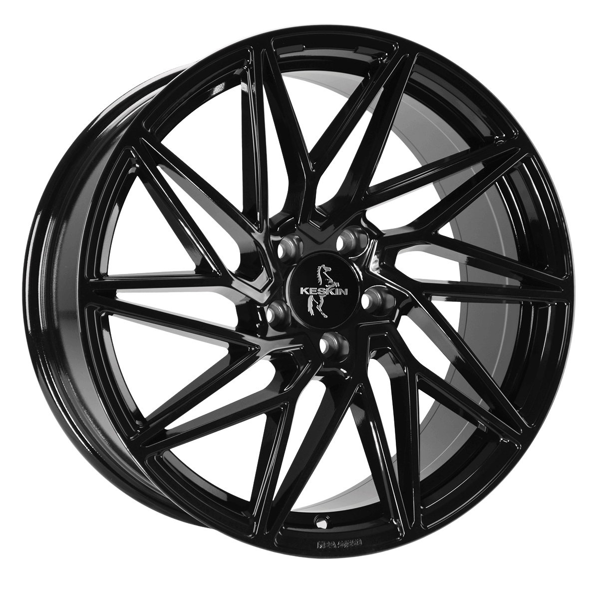 Keskin KT20 Alufælge 19" 5x108 ET45 – Sort (sæt á 4)