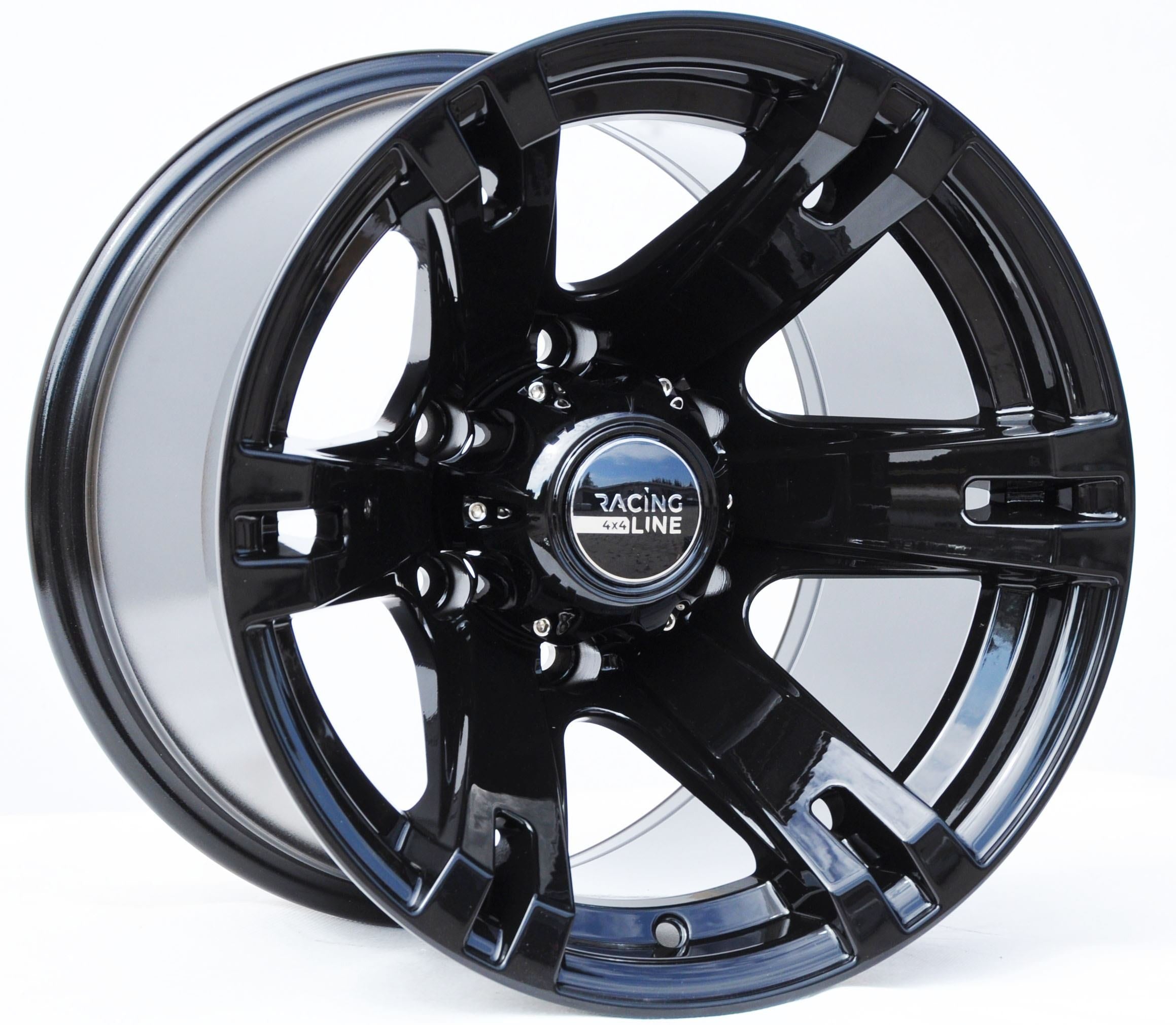 PDW 311 Alufælge 15" 6x139.7 ET-13 – Sort (sæt á 4)
