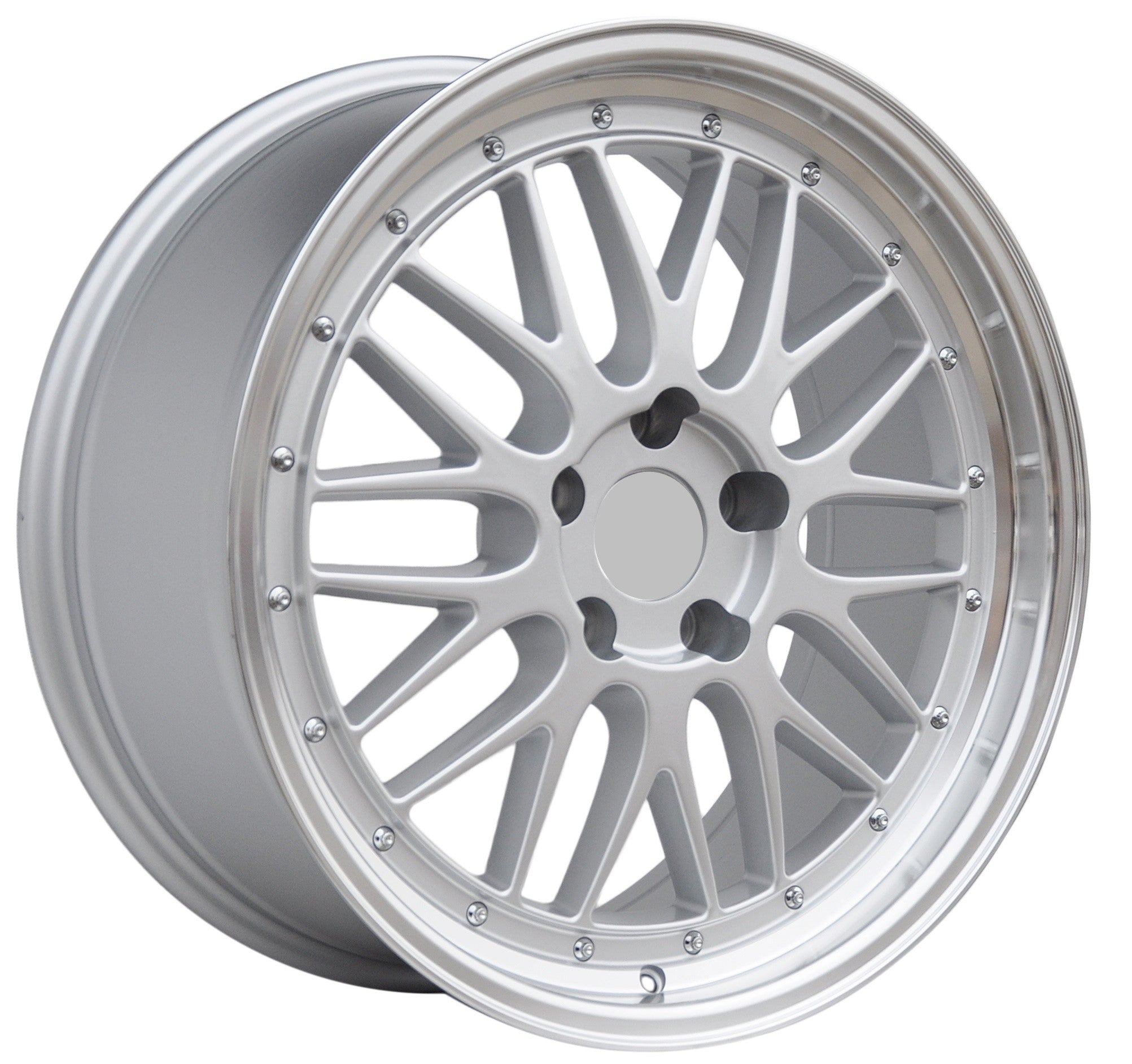 PDW 848 Alufælge 19" 5x120 ET33 – Poleret/sølv (sæt á 4)