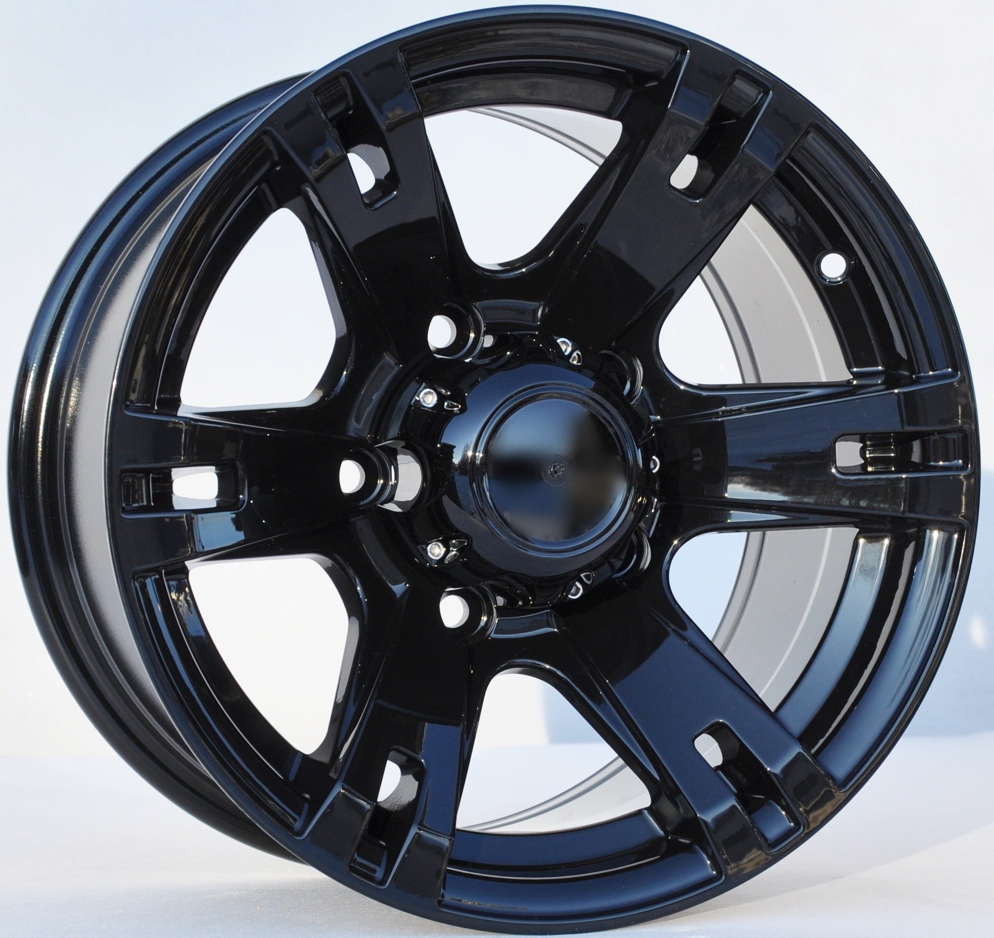 PDW 311 Alufælge 15" 5x139.7 ET1 – Sort (sæt á 4)