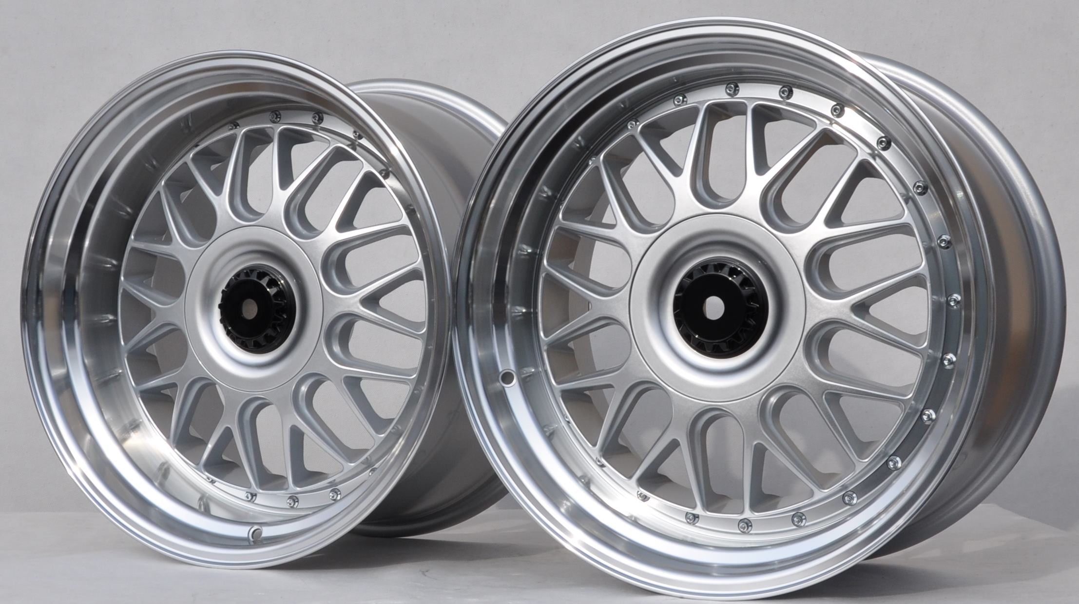 PDW 244 Alufælge 17" 5x120 ET20 – Poleret/sølv (sæt á 4)
