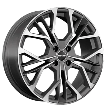 GMP Italia MATISSE Alufælge 18" 4x108 ET20 – Poleret/grafit mat (sæt á 4)