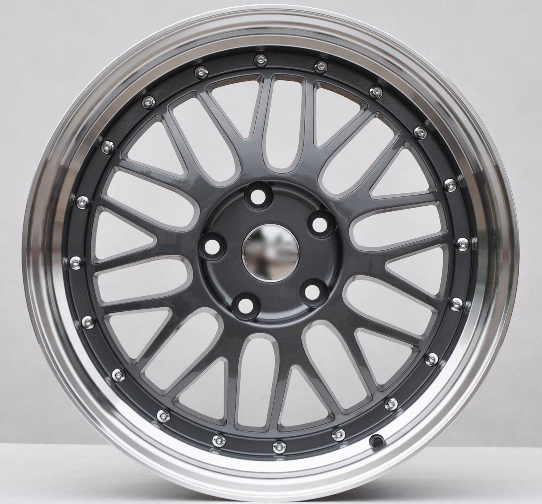 PDW 1025 Alufælge 17" 5x120 ET34 – Poleret/grafit (sæt á 4)