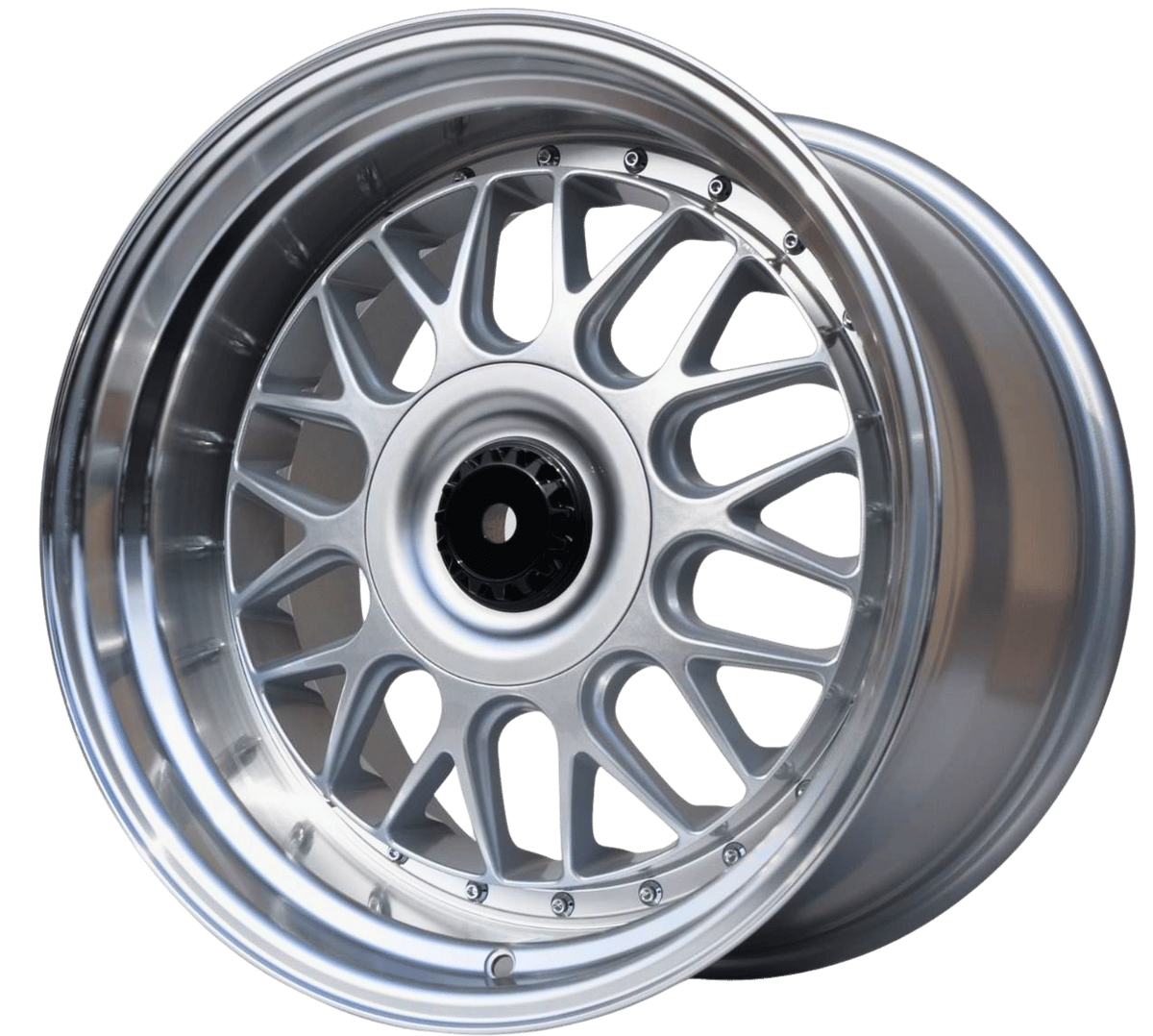 PDW 244 Alufælge 18" 8,5/9,5J 5x120 ET35 – Poleret/sølv (sæt á 4)