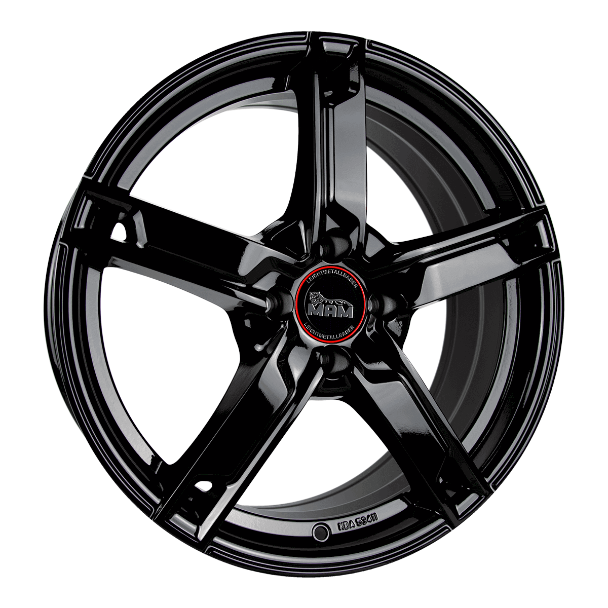 MAM W4 Alufælge 15" 4x98 ET35 – Sort (sæt á 4)