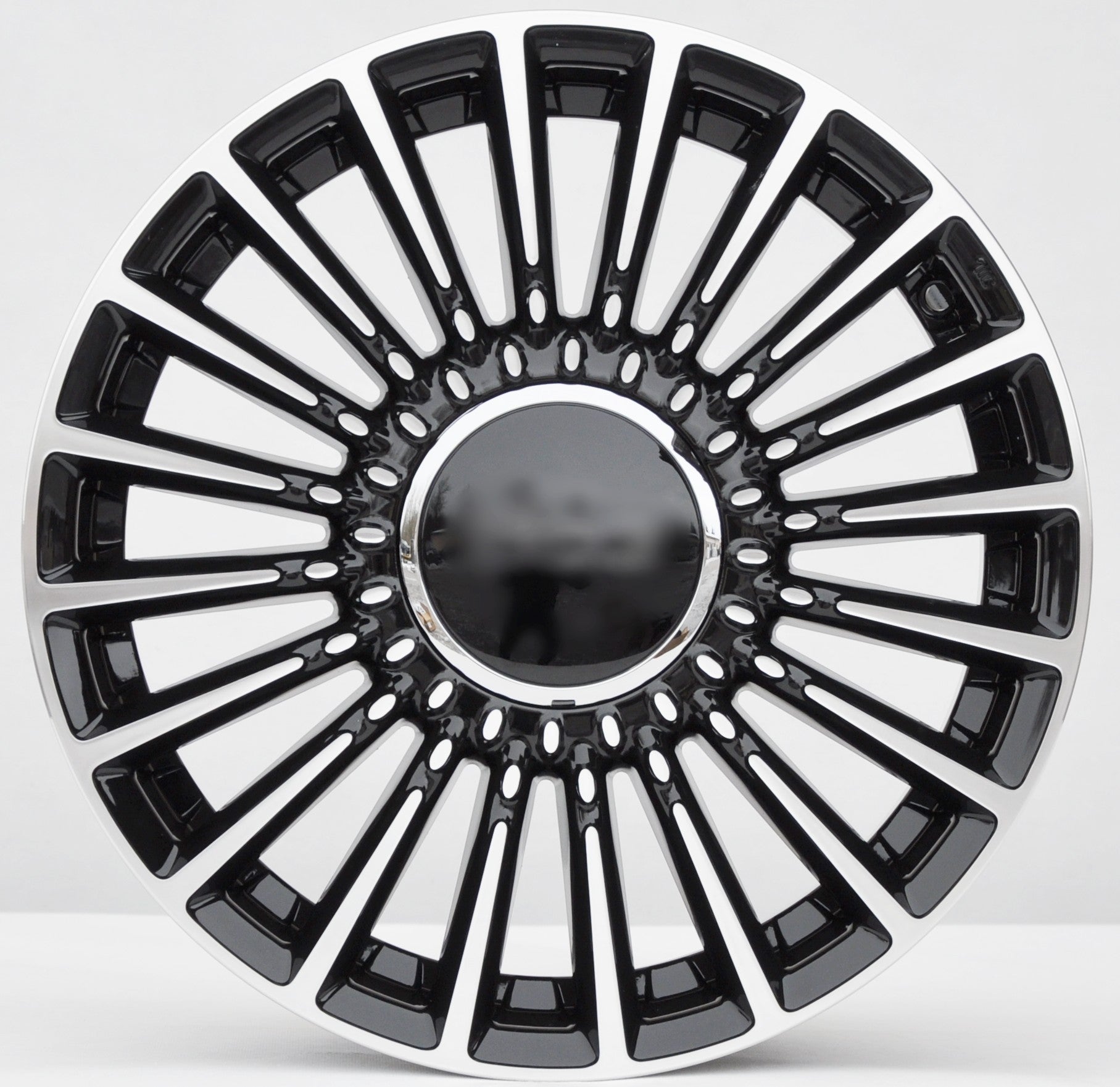 PDW 1210 Alufælge 16" 4x98 ET35 – Poleret/sort (sæt á 4)
