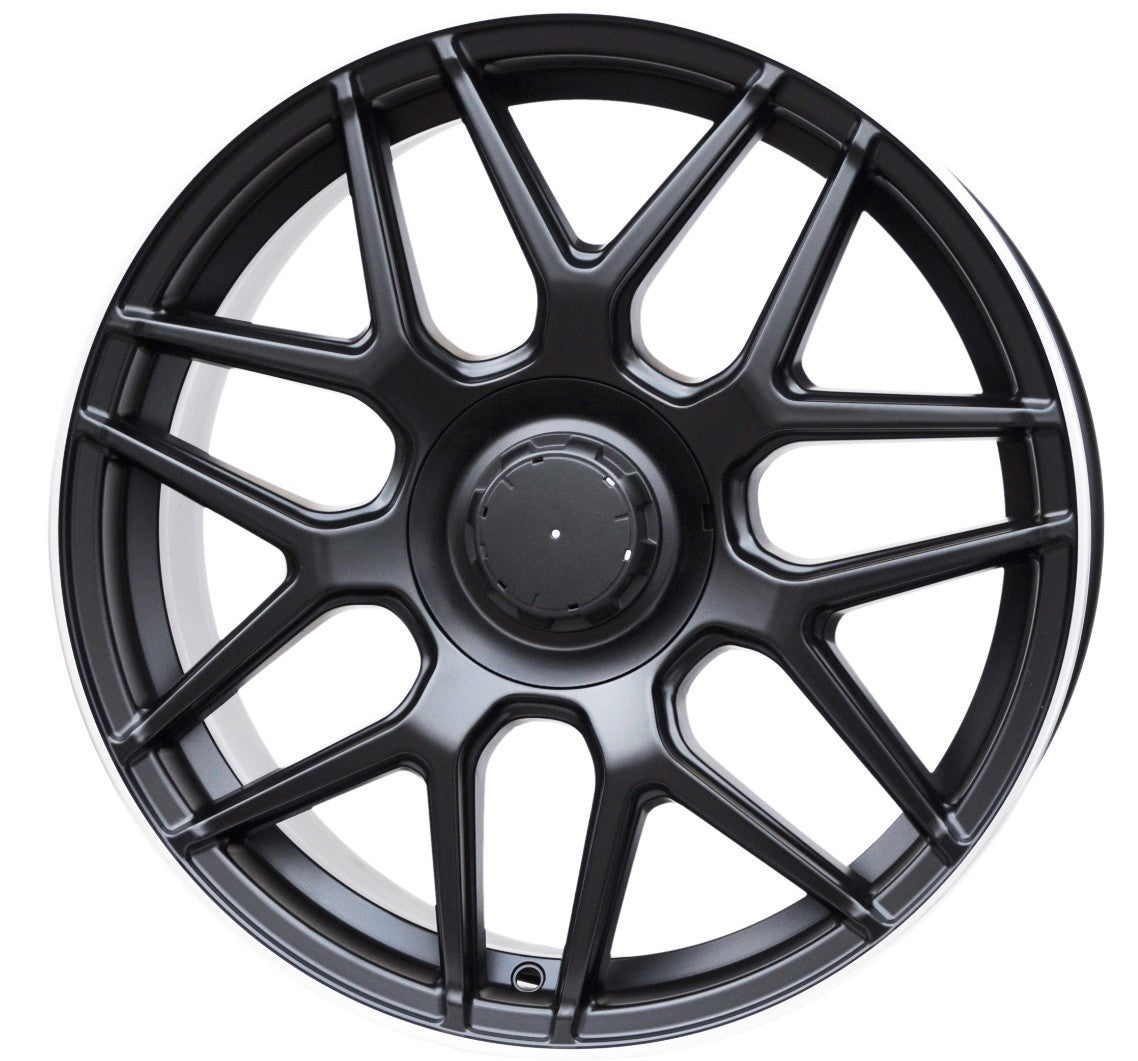 PDW 5318/1258 Alufælge 19" 5x112 ET43 – Black perl (sæt á 4)