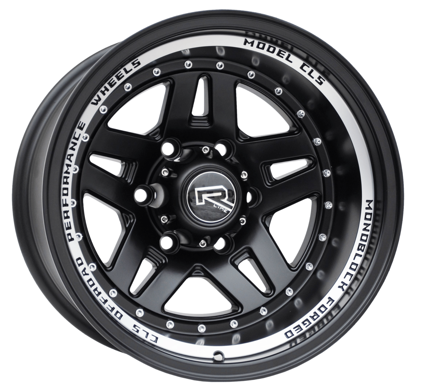 PDW 936 Alufælge 16" 6x139.7 ET-44 – Sort (sæt á 4)