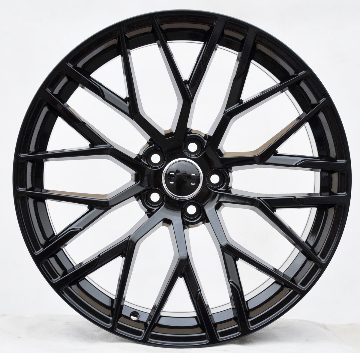 PDW 1373 Alufælge 19" 8,5J 5x112 ET34 – Blank sort perleeffekt (sæt á 4)