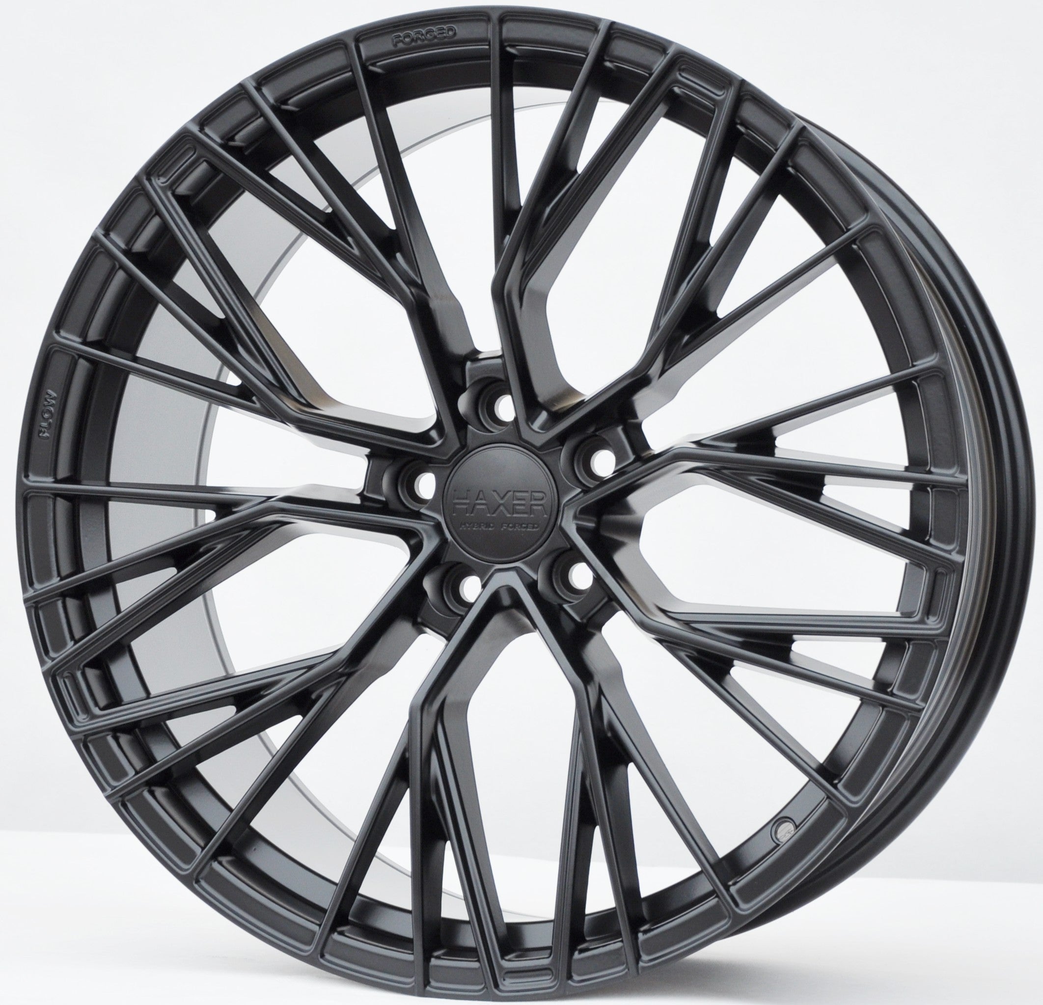 Haxer HX024F Alufælge 20" 5x114.3 ET35 – Sort półmat (sæt á 4)