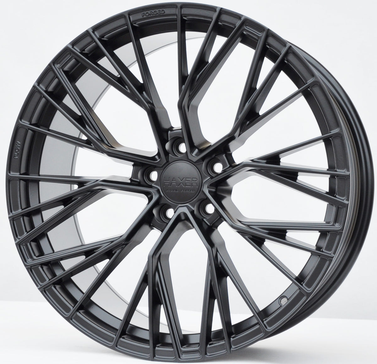 Haxer HX024F Alufælge 20" 9J 5x114.3 ET35 – Sort halvmat (sæt á 4)