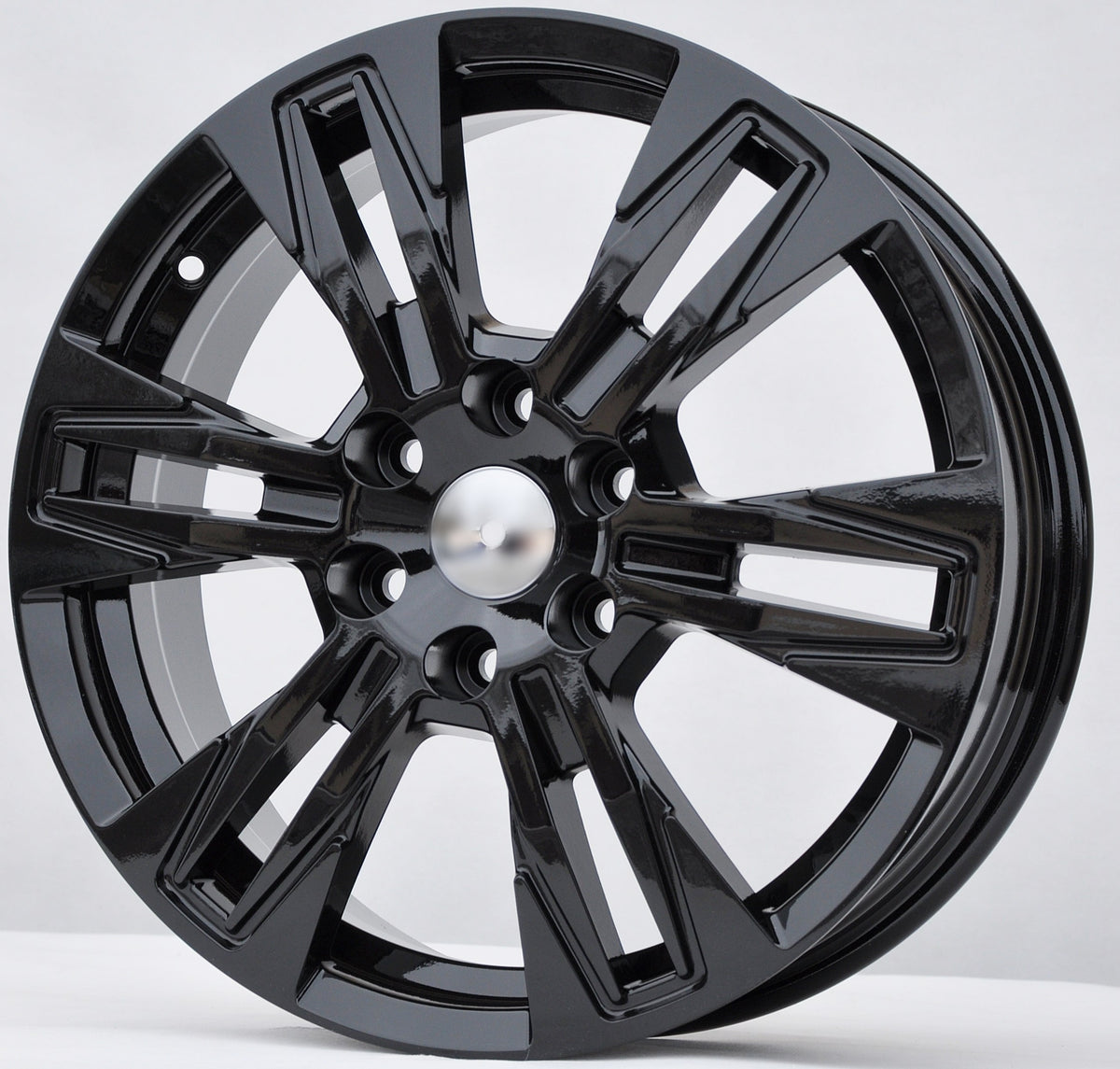 PDW 3606 Alufælge 17" 6,5J 6x120 ET50 – Sort (sæt á 4)