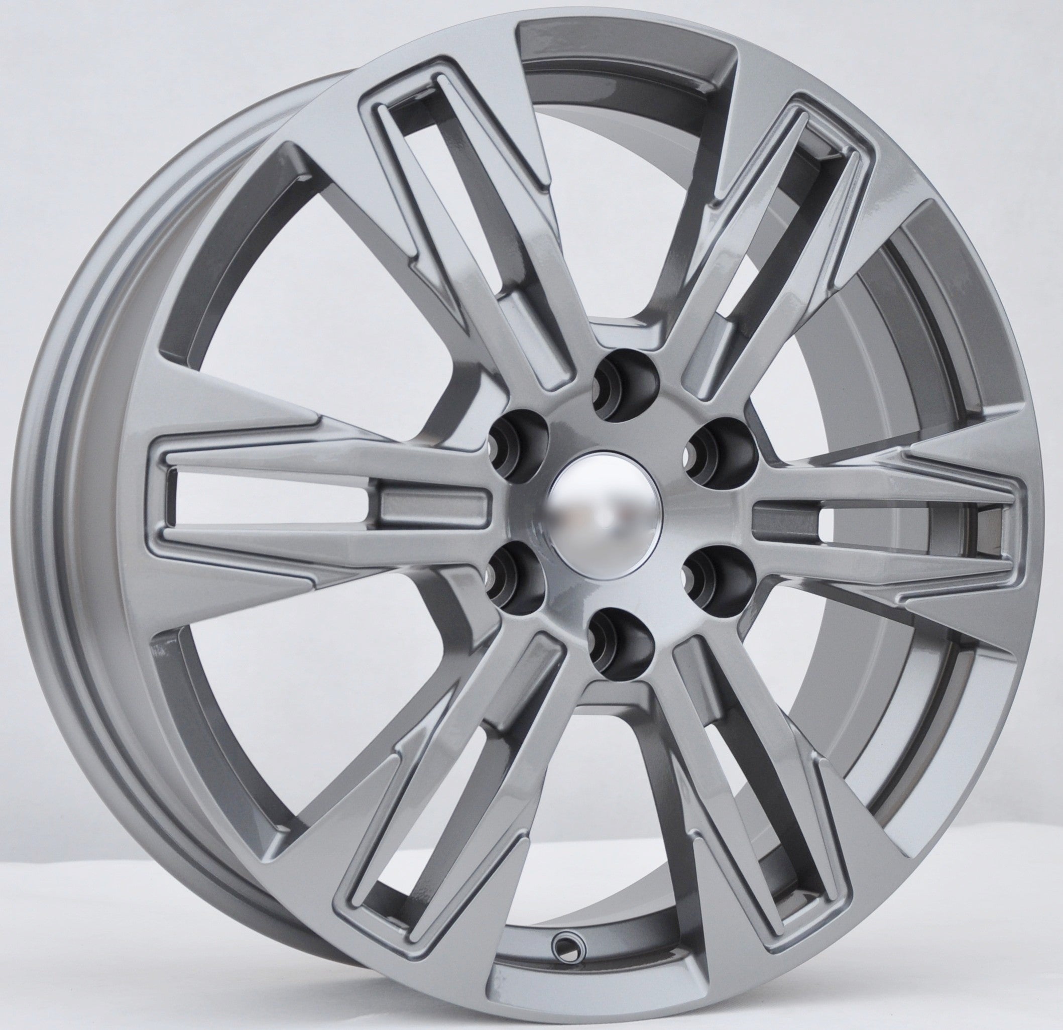 PDW 3606 Alufælge 17" 6x120 ET50 – Gun metal (sæt á 4)