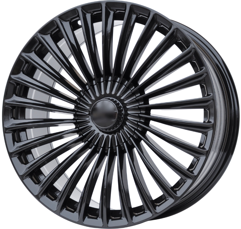 PDW FBX202 Alufælge 19" 5x112 ET40 – Sort (sæt á 4)