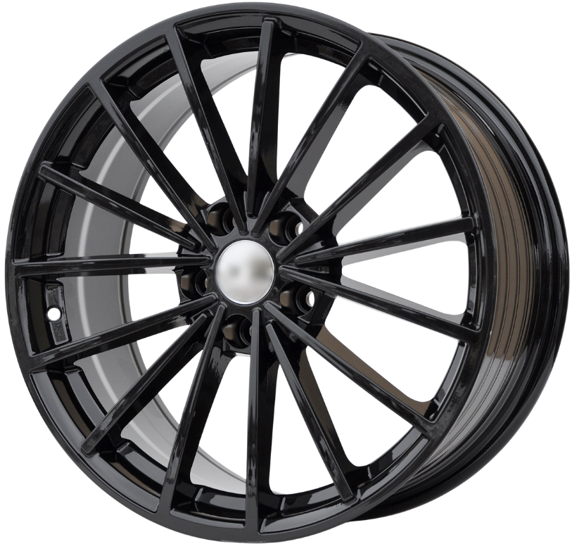 PDW 0383/FBX174 Alufælge 18" 5x112 ET45 – Sort (sæt á 4)