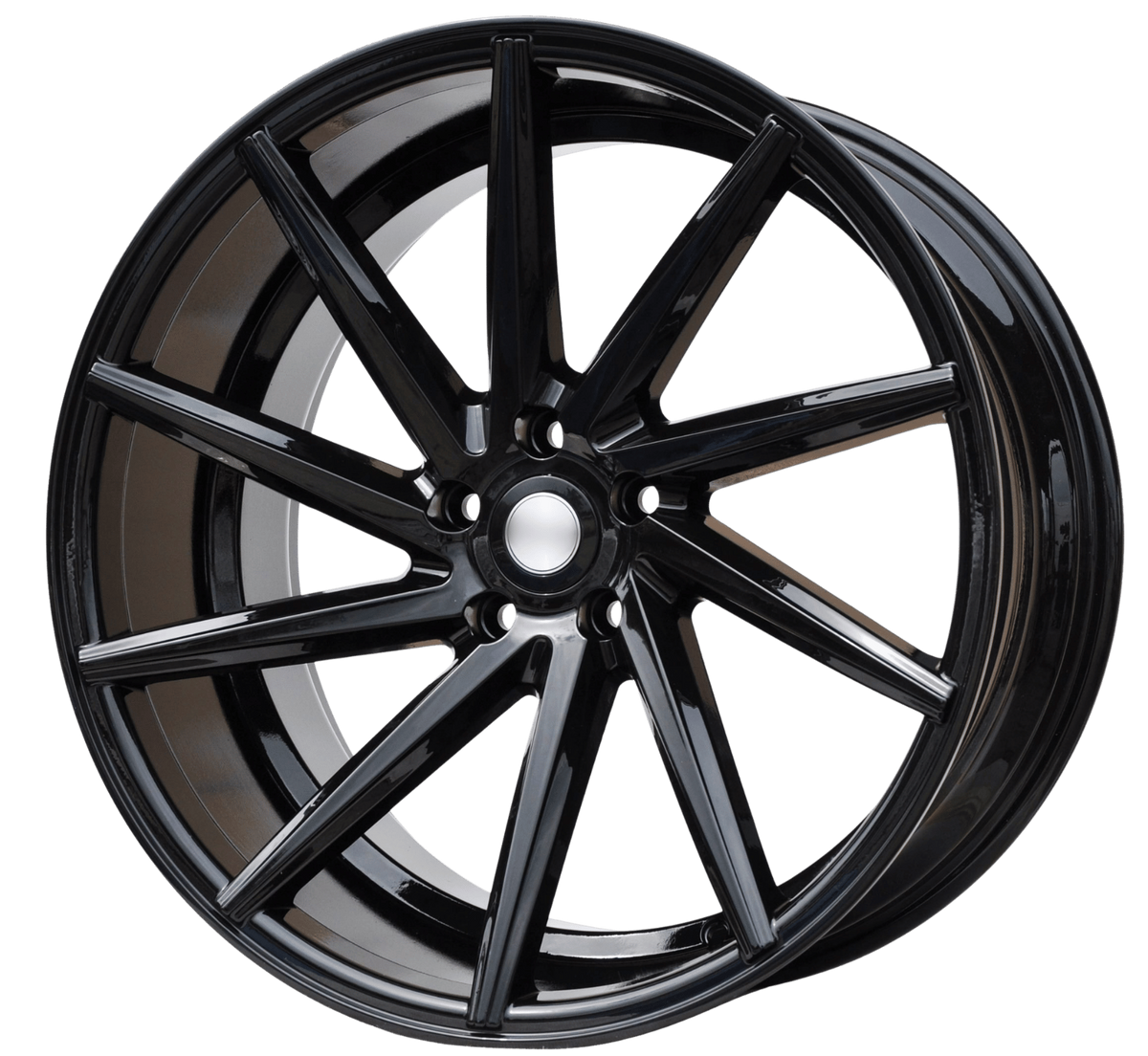 PDW 1059 Alufælge 19" 8,5J 5x108 ET40 – Sort (sæt á 4)