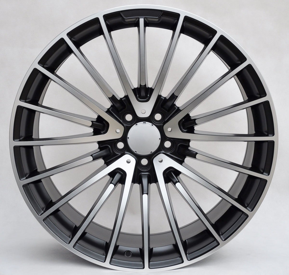 PDW 532/147/1779 Alufælge 20" 8,5/9,5J 5x112 ET38 – Poleret/sort (sæt á 4)