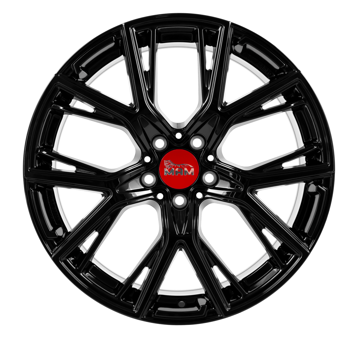 MAM B4 Alufælge 19" 5x120 ET40 – Sort (sæt á 4)