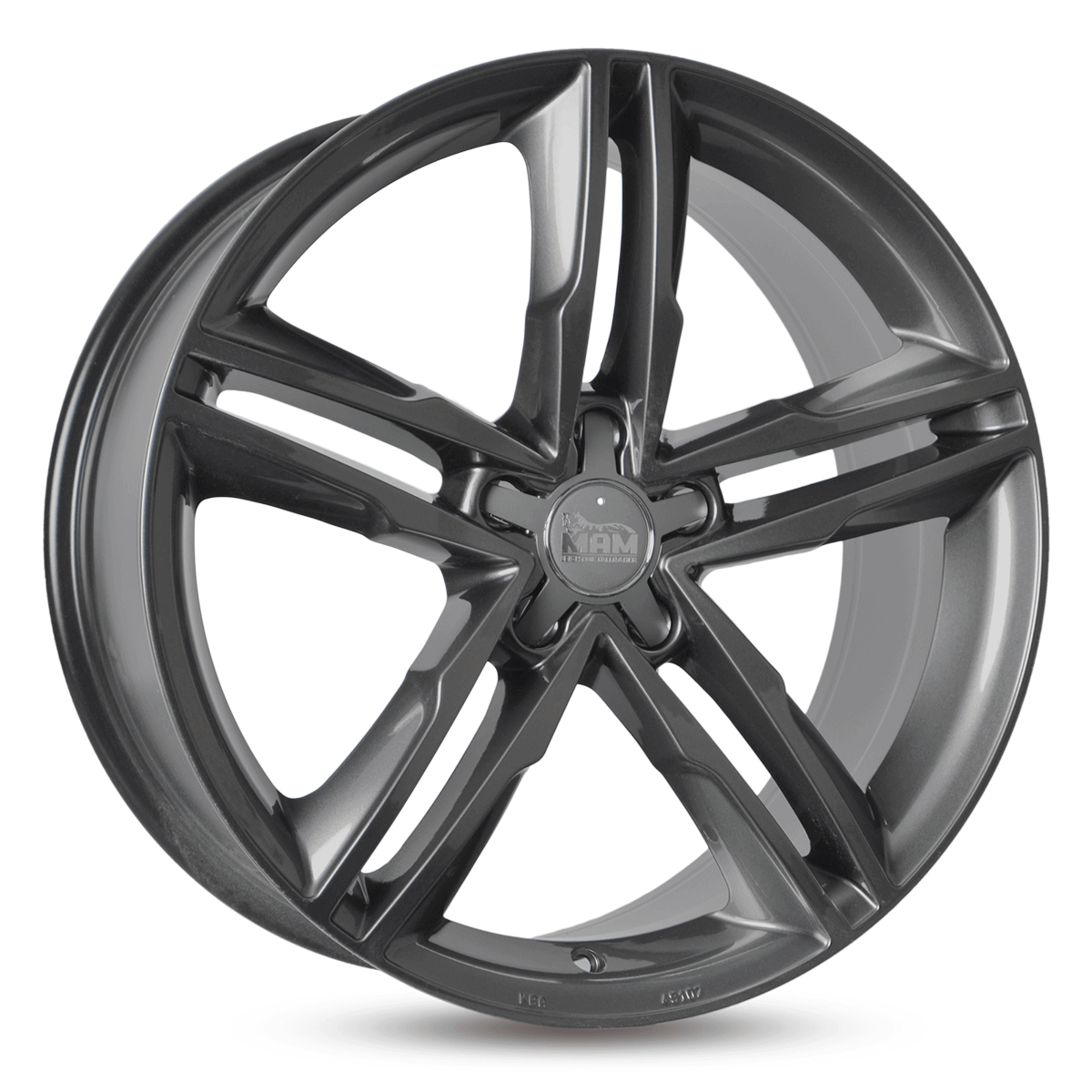 MAM A1 Alufælge 18" 5x112 ET44 – Gun metal (sæt á 4)