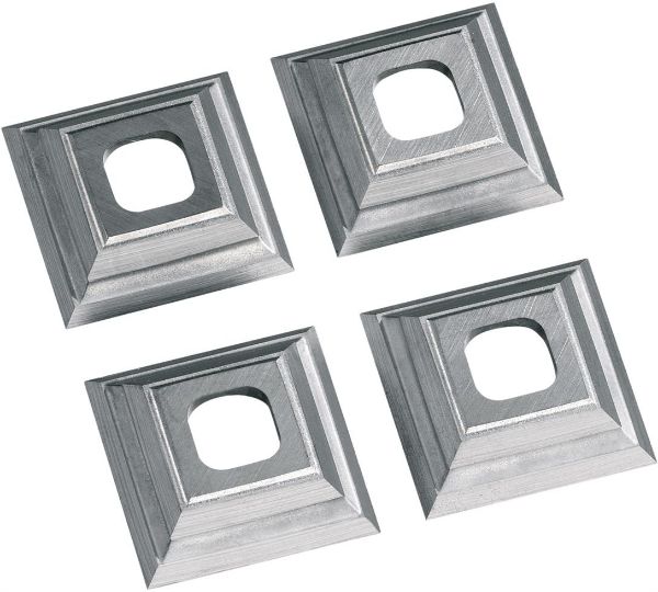 Flex platter til rendejernsfræser HM, 21x21 mm (4 stk)